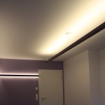 LED-Wohnraumbeleuchtung in klarem Design