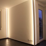 LED-Wohnraumbeleuchtung mit direktem oder indirektem Licht